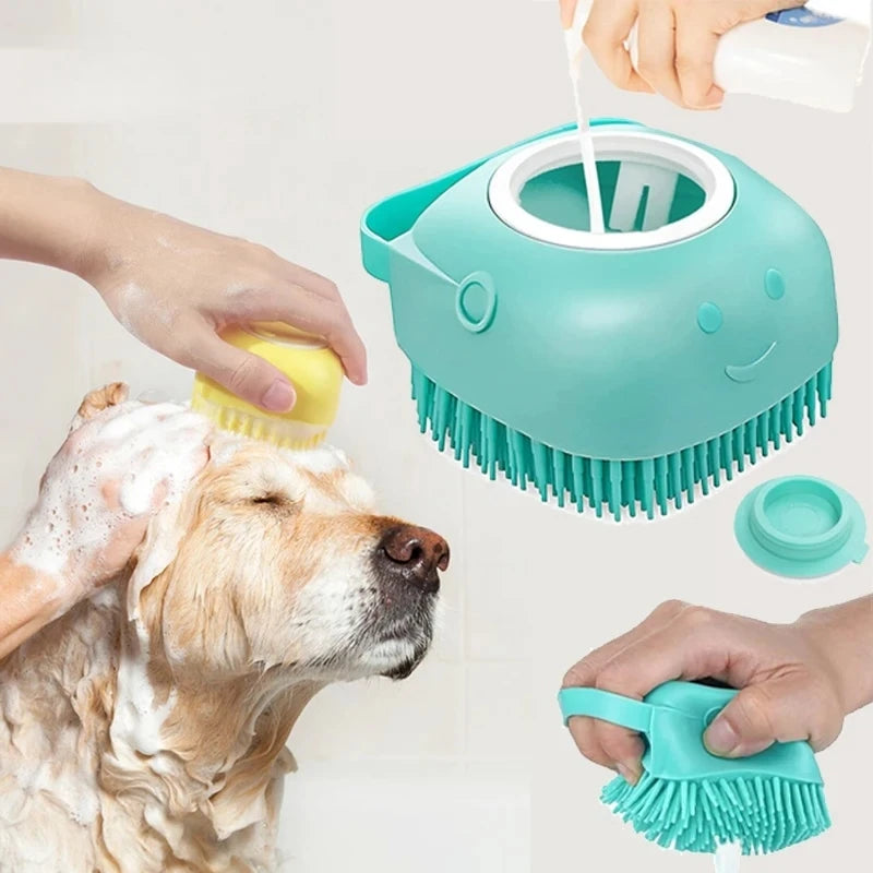 Silicone Massage Bathing Brush — Essential Grooming Tool